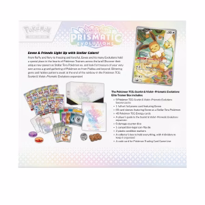 Pokemon TCG Prismatic Evolution Elite Trainer Box Ingles - Imagen 5