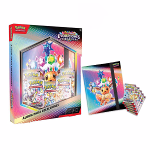 Pokemon TCG Prismatic Evolutions Binder Collection Español - Imagen 1