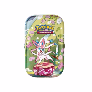 Pokemon TCG Prismatic Evolutions Mini Tin 8 Unidades Español - Imagen 5