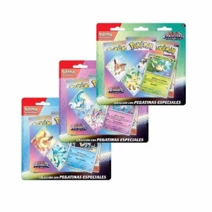 Pokemon TCG Prismatic Evolutions Tech Sticker Colections Español C/u - Imagen 1