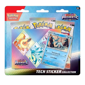 Pokemon TCG Prismatic Evolutions Tech Sticker Colections Ingles C/u - Imagen 5