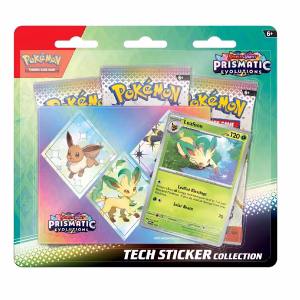 Pokemon TCG Prismatic Evolutions Tech Sticker Colections Ingles C/u - Imagen 3