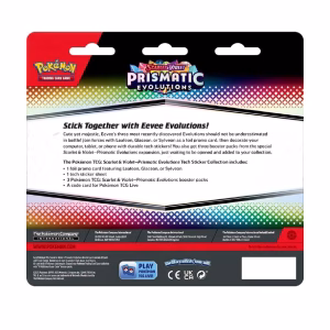 Pokemon TCG Prismatic Evolutions Tech Sticker Colections Ingles C/u - Imagen 4