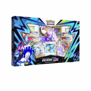Pokemon TCG Rapid Strike Urshifu Vmax Premium Box Ingles - Imagen 1