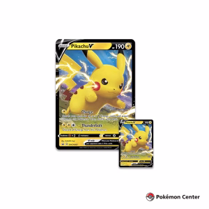 Pokemon TCG Shining Fates Collection Pikachu V Box Ingles - Imagen 2