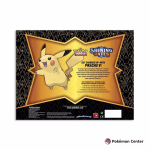 Pokemon TCG Shining Fates Collection Pikachu V Box Ingles - Imagen 5