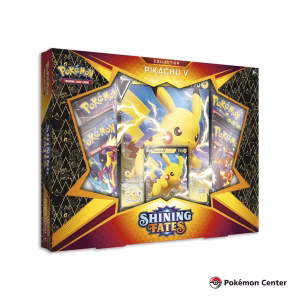 Pokemon TCG Shining Fates Collection Pikachu V Box Ingles - Imagen 6