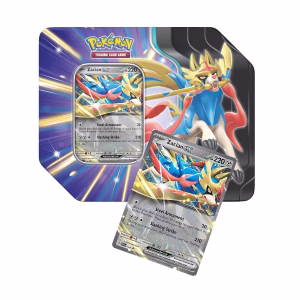 Pokemon TCG Slashing Legends Tin Zacian Ingles - Imagen 1