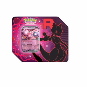 Pokemon TCG Team Rocket Tin Pack 3 Ingles C/u - Imagen 3