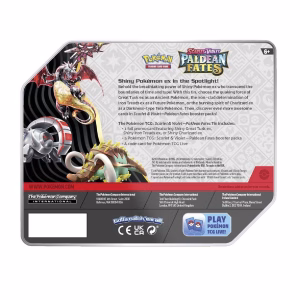 Pokemon TCG Tin Great Tusk ex Ingles - Imagen 6