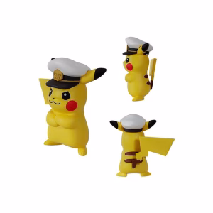Pokemon Takara Tomy Capitan Pikachu con UltraBall Japon - Imagen 2