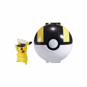 Pokemon Takara Tomy Capitan Pikachu con UltraBall Japon - Imagen 4
