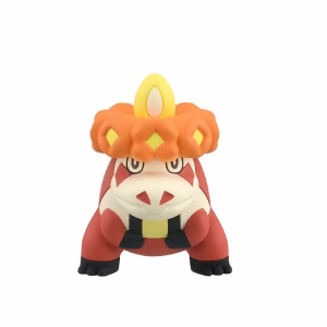 Pokemon Takara Tomy Japon Crocalor - Imagen 3