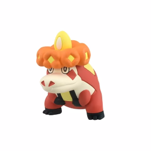 Pokemon Takara Tomy Japon Crocalor - Imagen 4