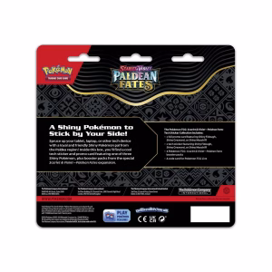 Pokemon TCG Paldean Fates Sticker Box Fidough en Español - Imagen 7