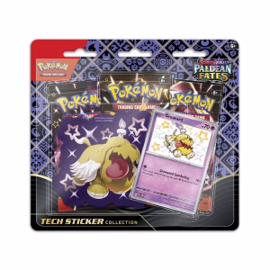Pokemon TCG Paldean Fates Sticker Box Greavard en Español - Imagen 2