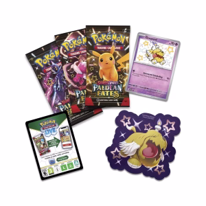 Pokemon TCG Paldean Fates Sticker Box Greavard en Español - Imagen 3