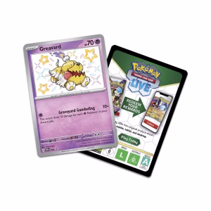 Pokemon TCG Paldean Fates Sticker Box Greavard en Español - Imagen 4