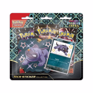 Pokemon TCG Paldean Fates Sticker Box Maschiff en Español - Imagen 2