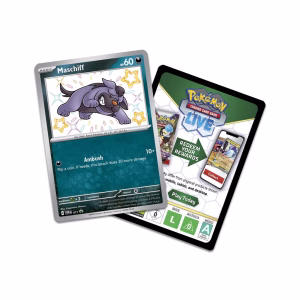 Pokemon TCG Paldean Fates Sticker Box Maschiff en Español - Imagen 4
