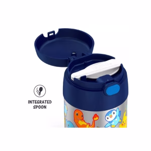 Pokemon Thermos Funtainer Tarro De Comida Color Azul - Imagen 4