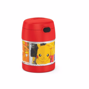 Pokemon Thermos Funtainer  Tarro De Comida Color Rojo - Imagen 3