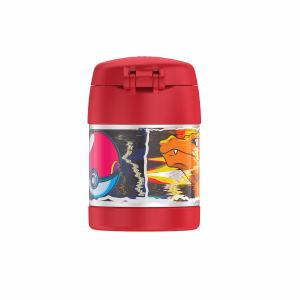 Pokemon Thermos Funtainer  Tarro De Comida Color Rojo - Imagen 2