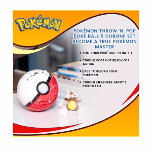 Pokemon Tomy  Cubone Pokeball - Imagen 5