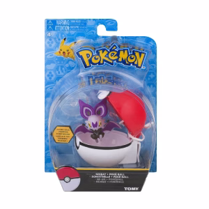 Pokemon Tomy Noibat Con Pokebola - Imagen 2