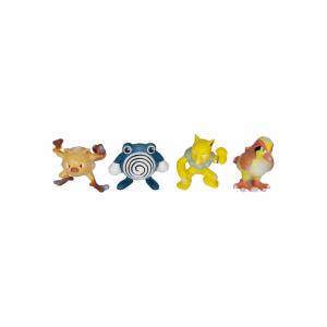 Pokemon Tomy Pidgeot Poliwhirl Mankey Hypno - B - Imagen 2