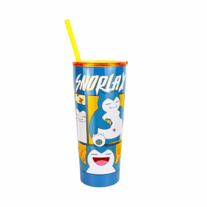 Pokemon Vaso Acrilico Snorlax Con Sorbete - Imagen 2