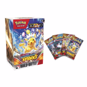 Pokmeon TCG Surging Sparks Build & Battle Box Ingles - Imagen 1