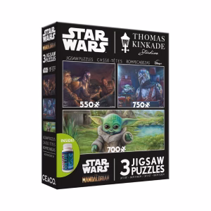 Rompecabeza Star Wars Pack De 3 Incluye Goma - Imagen 1