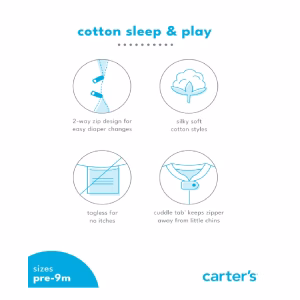 Ropa Carter's Pijama Enterizo Niña - Imagen 3