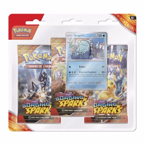 Pokemon TCG Surging Sparks 3 Pack Blister Ingles - Imagen 3