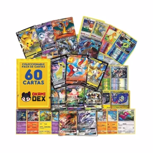 Lote 60 Cartas Al Azar Pokemon TCG - Imagen 1