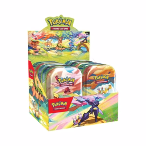 Pokemon TCG Vibrant Paldea 10 Unidades Mini Tin en Ingles - Imagen 1