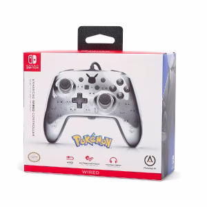 Mando Nintendo Switch Silver Pokemon Edicion Especial - Imagen 1