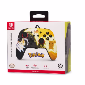 Mando Para Nintendo PowerA Pikachu vs Meowth - Imagen 1