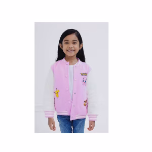 Pokemon Chaqueta Bomber De Felpa Francesa Talla 10-12 - Imagen 3