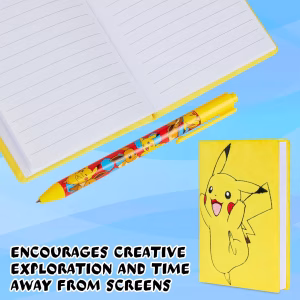 Pokemon Cuaderno Con Bolígrafo Pikachu - Imagen 5