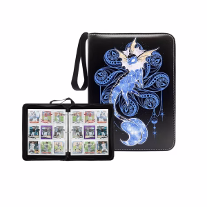 Pokemon Folder 9 Pocket 900 Cartas Vaporeon - Imagen 1