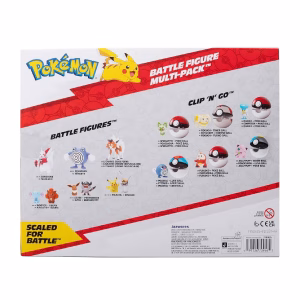 Pokemon Jazwares Multipack De 8 figuras - Imagen 3