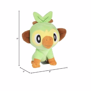 Pokemon Peluche Original Grookey 21cm - Imagen 4