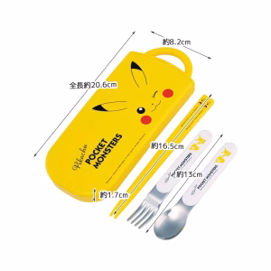 Set De Cubiertos Pikachu Exclusivo Japon - Imagen 4