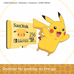Tarjeta MicroSDXC Pokémon Pikachu 256 GB Nintendo Switch - Imagen 3