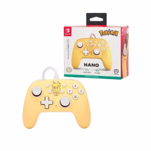 Mando Para Nintendo PowerA Nano Pikachu Friends - Imagen 1