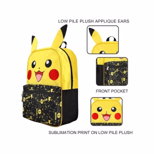Mochila Pokemon Bioworld Pikachu Unisex - Imagen 4