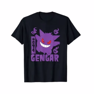 Pokemon Camiseta Gengar 094 - Imagen 1