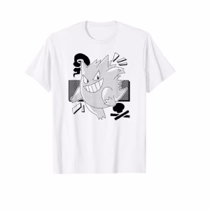 Pokemon Camiseta Gengar Talla M - Imagen 1